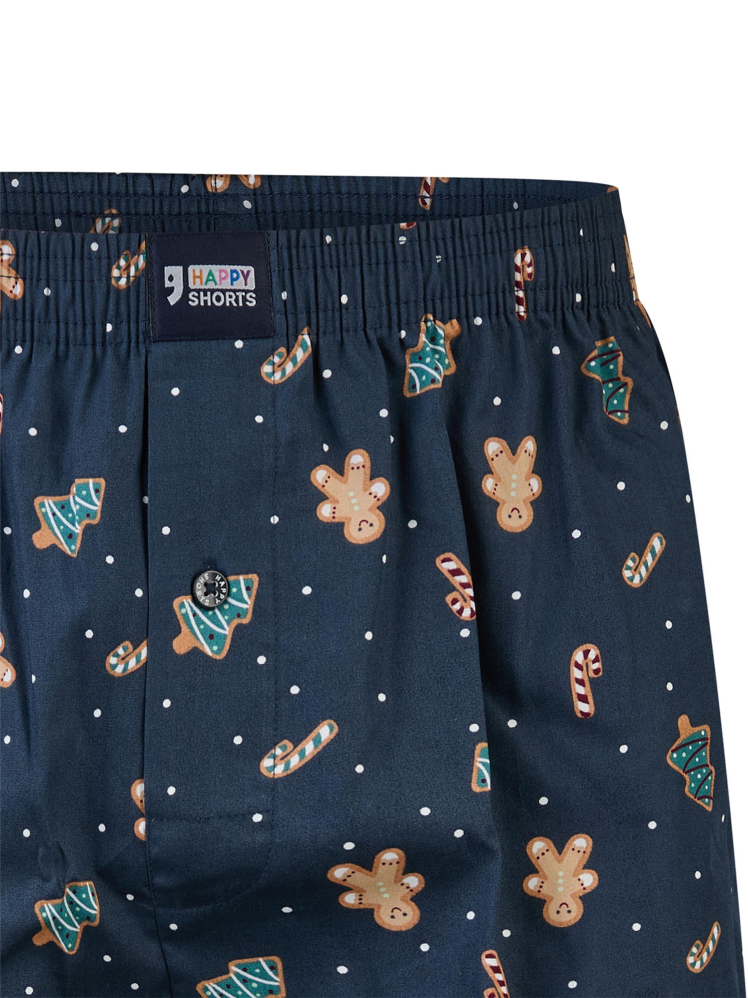 Happy Shorts Boxershorts 'Christmas' in Mischfarben