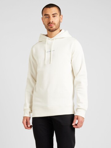 Calvin Klein Jeans Sweatshirt in Weiß: Vorderseite