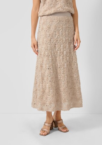 s.Oliver Rock in Beige: Vorderseite