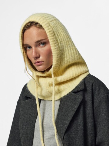 Bonnet 'PCNambi' PIECES en jaune