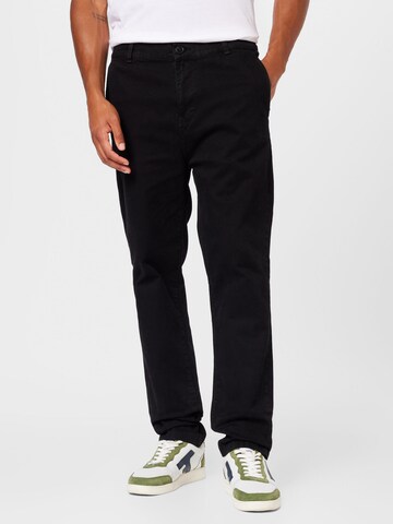 LTB Regular Chino Pants 'Holaya' in Black: front