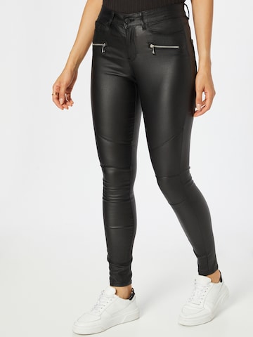 Skinny Pantalon 'ANNE' ONLY en noir : devant