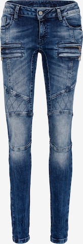 CIPO & BAXX Skinny Jeans 'Natty' in Blau: predná strana