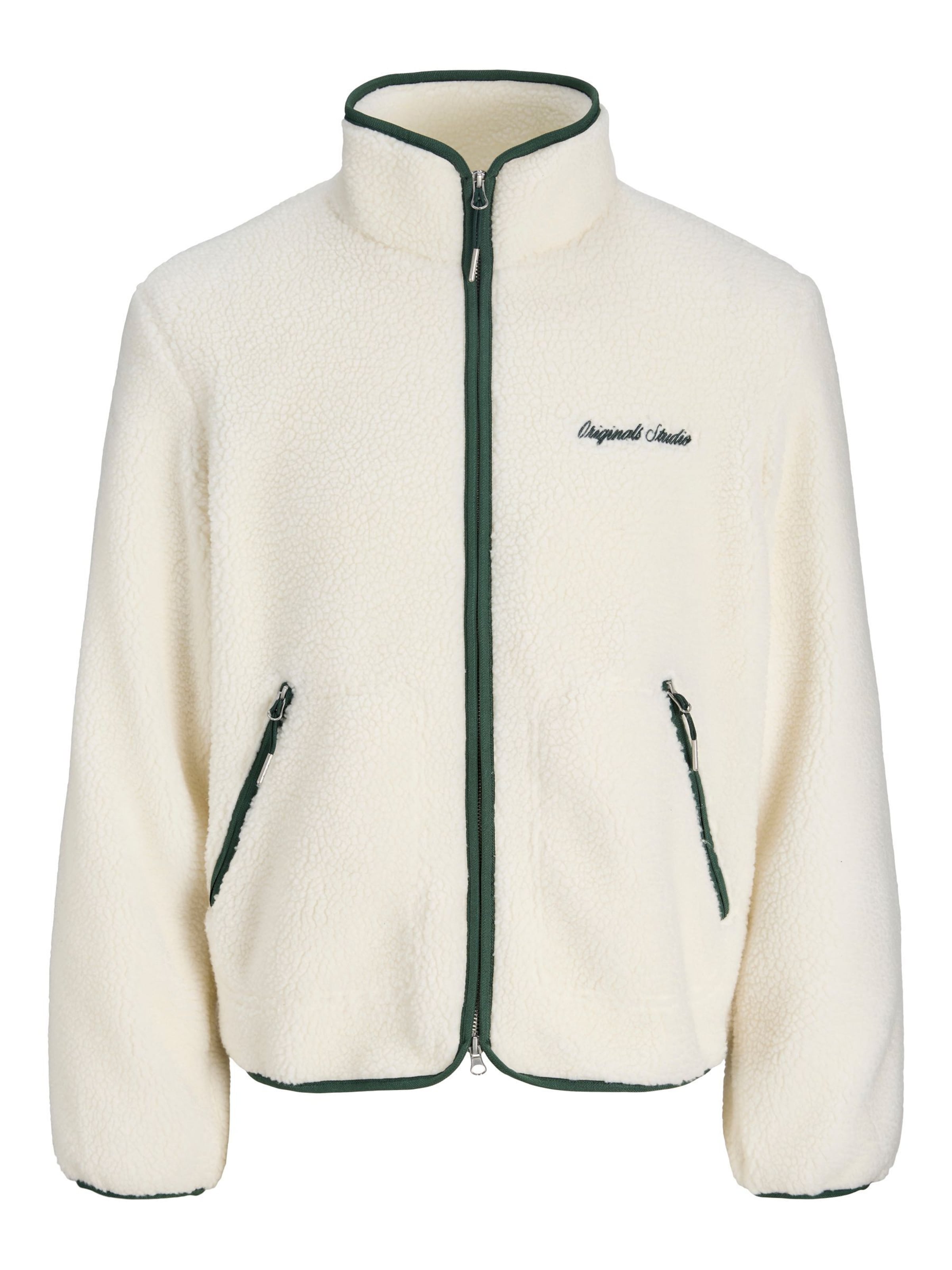 JACK & JONES Winter Jacket in White: front