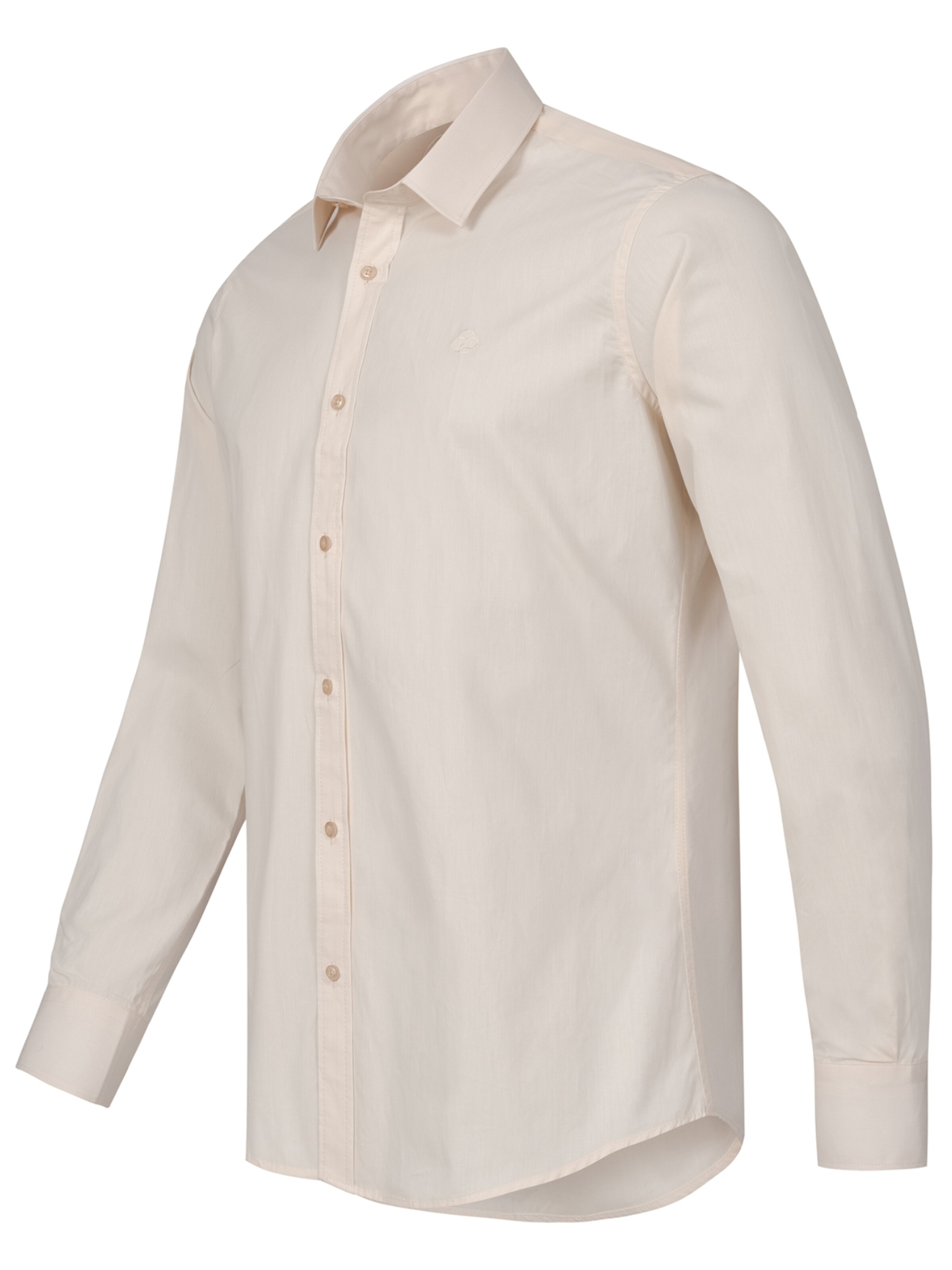 Indumentum Regular Fit Hemd in Beige