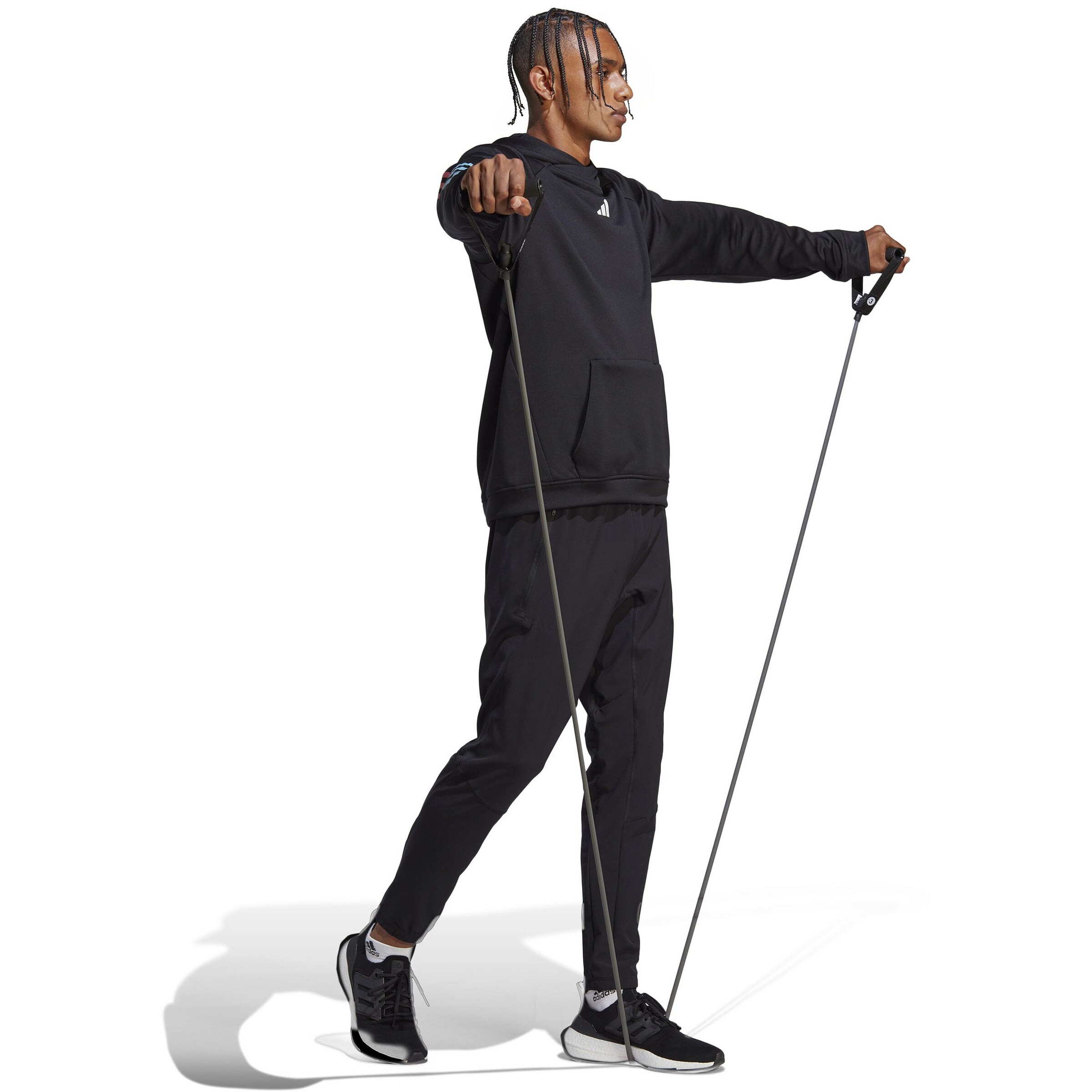 ADIDAS PERFORMANCE - Camiseta deportiva en negro