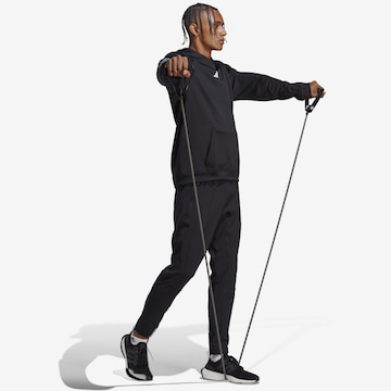 ADIDAS PERFORMANCE Athletic Sweatshirt in Black