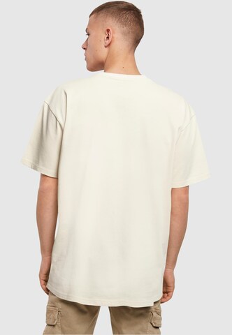 MT Upscale T-Shirt 'L.A. College' in Beige