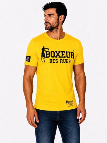 Boxeur des Rues Shirt in Yellow