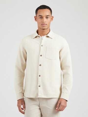 Revolution - Ajuste regular Camisa en blanco: frente