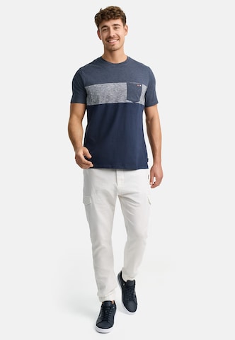 INDICODE JEANS Tapered Chino trousers 'Booth' in White