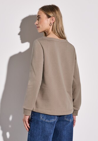 STREET ONE Sweatshirt in Beige