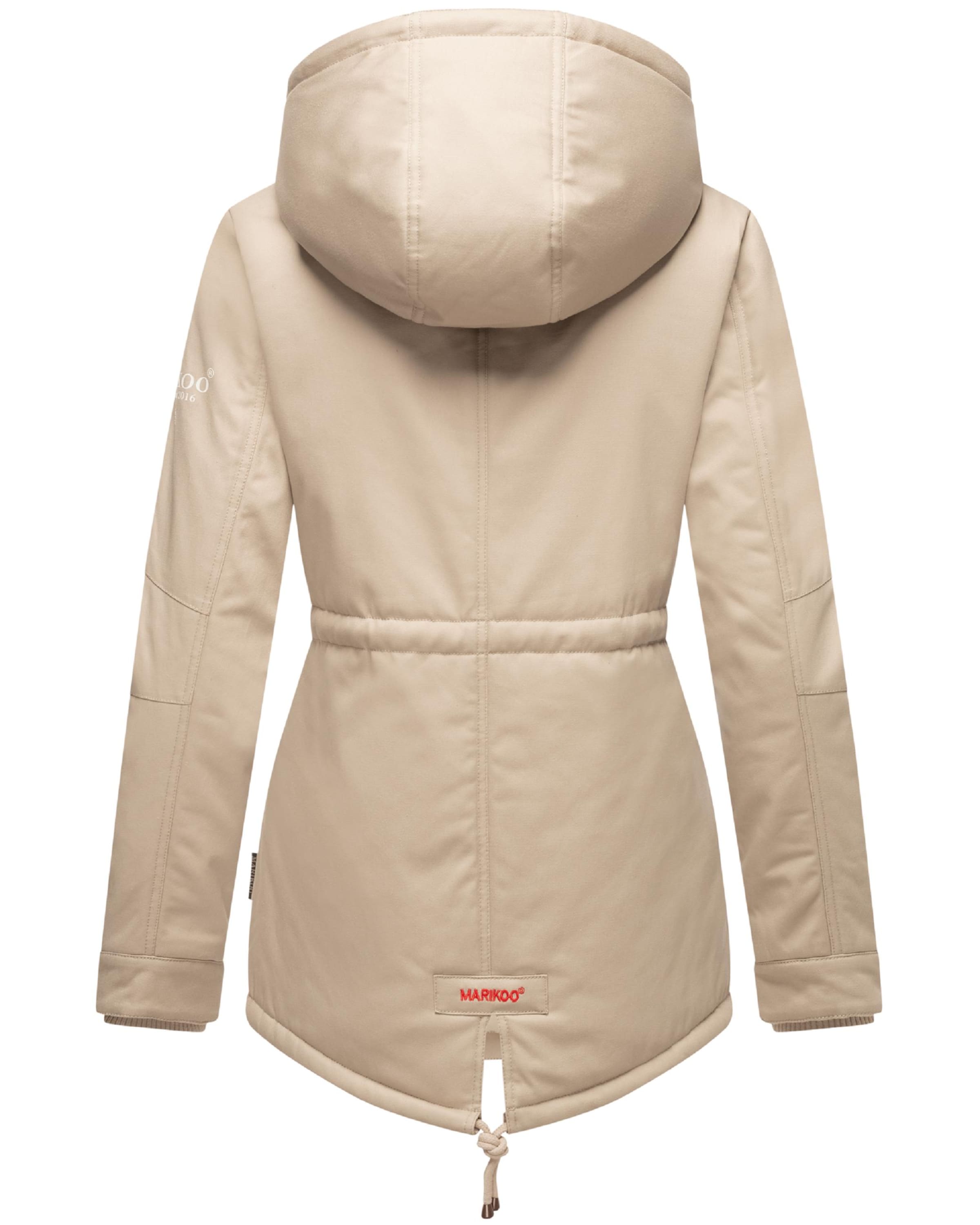 Parka de iarnă 'Manolya' de la MARIKOO pe bej