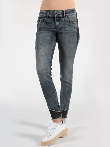 Miracle of Denim Skinny Jeans 'Serena' in Blau: predná strana