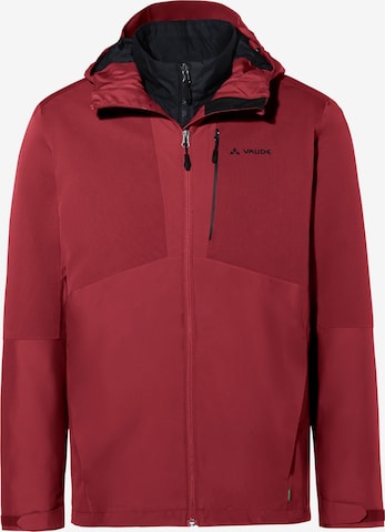 VAUDE Outdoor jacket 'Miskanti' in Red: front