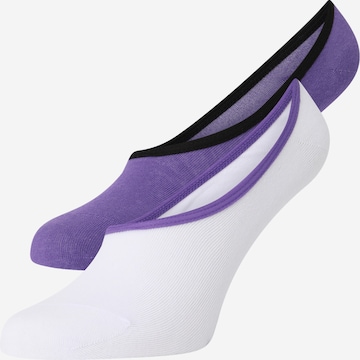 DIESEL Ankle Socks in Purple: front