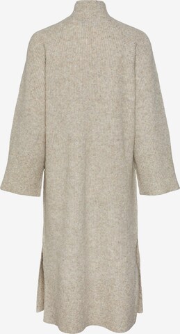 PIECES Knitted dress 'JADE' in Beige: front