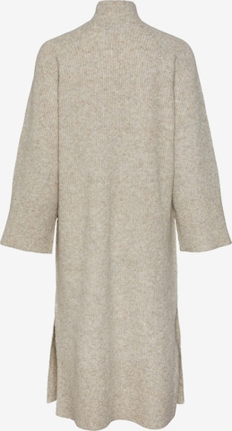 PIECES Knitted dress 'JADE' in Beige: front