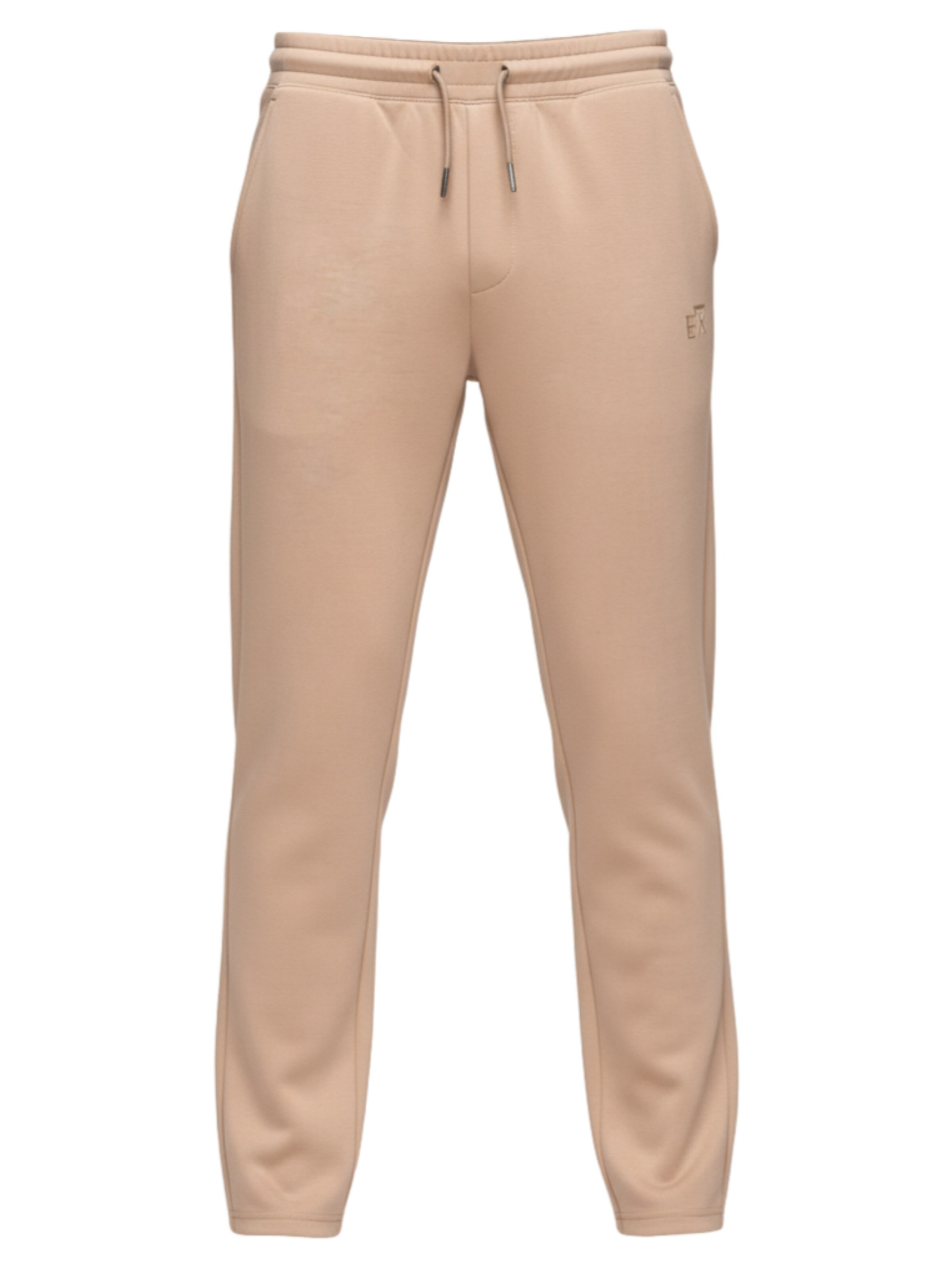 Tapered Pantaloni sportivi di Ombre in beige: frontale