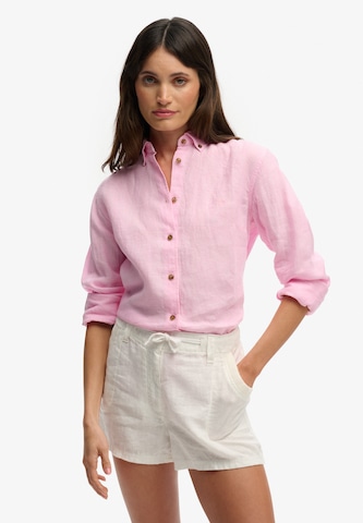 Superdry & Co Bluse in Pink: Vorderseite