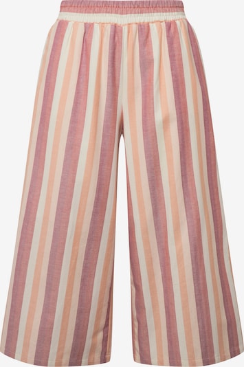 Ulla Popken Hose in orange / koralle / hellorange / himbeer / eierschale, Produktansicht