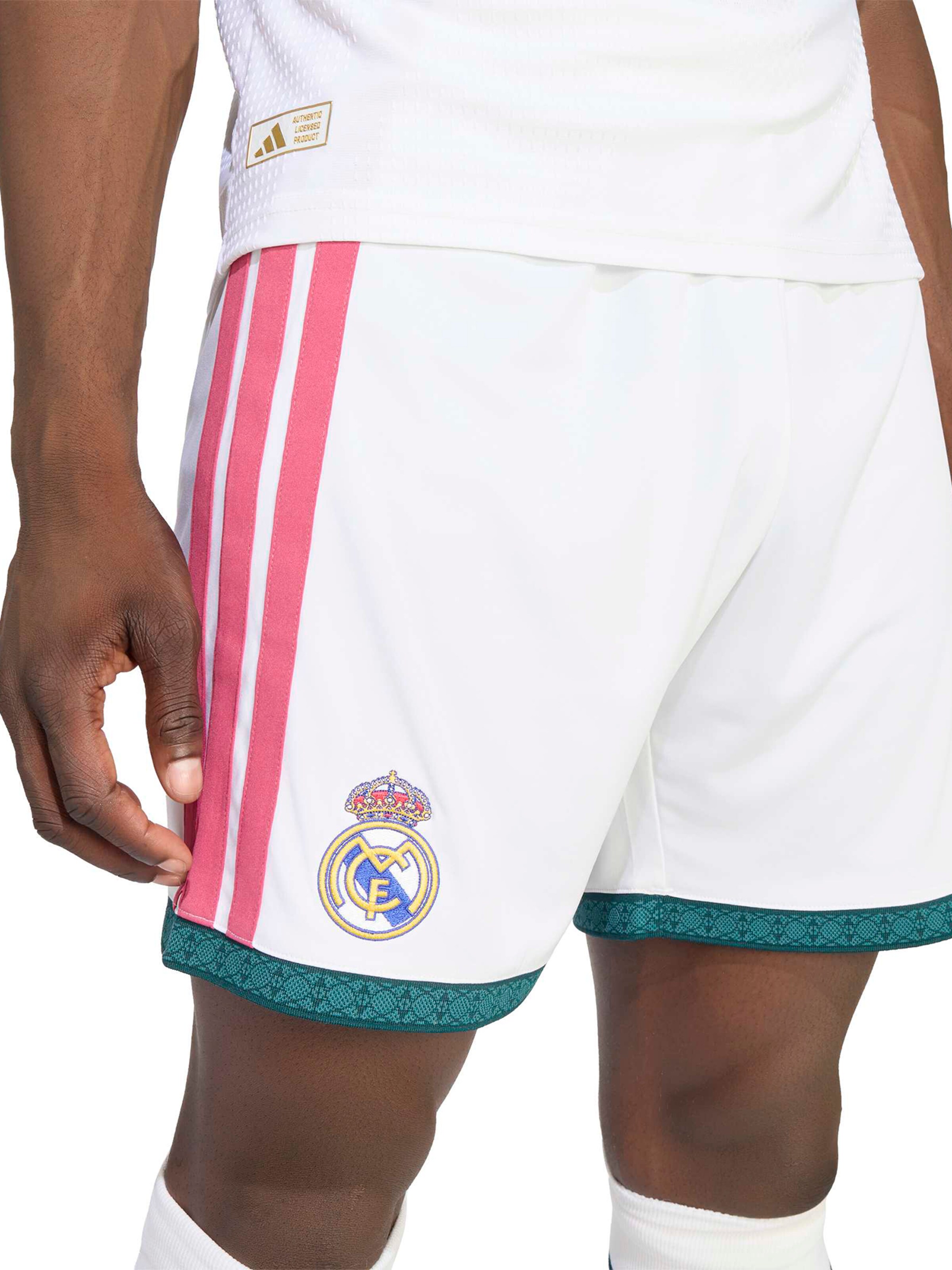 ADIDAS PERFORMANCE Regular Urheiluhousut 'REAL' värissä valkoinen