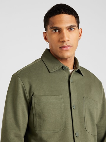 Regular fit Camicia di QS in verde