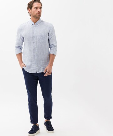 BRAX Regular fit Button Up Shirt 'Daniel' in Blue: front