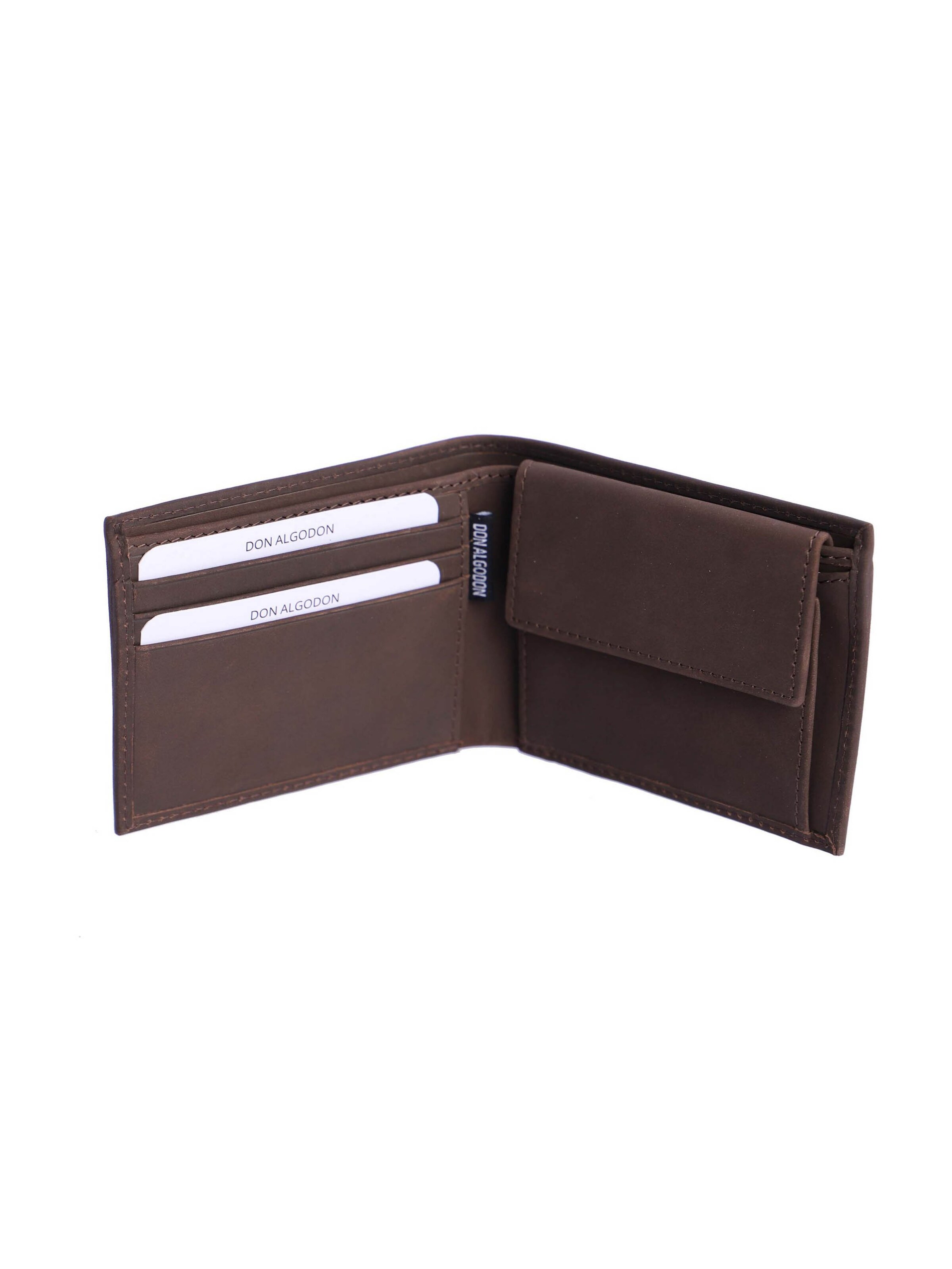 Don Algodon - Cartera 'Cartera para hombre Jose de piel con protección RFID' en marrón