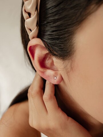 Dear Me - Pendientes 'Spark Diamond' en plata