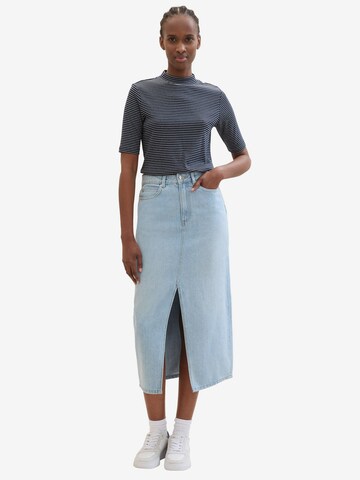 TOM TAILOR DENIM Skirt in Blue