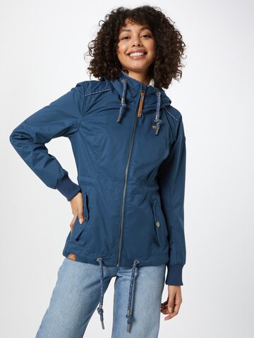 Ragwear Between-Seasons Parka 'DANKA' in Blue: front