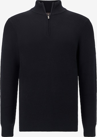 Pull-over Boggi Milano en bleu : devant