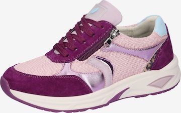 Baskets basses WALDLÄUFER en rose : devant