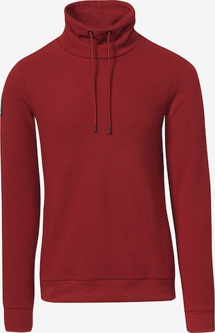 Felpa di KOROSHI in rosso: frontale