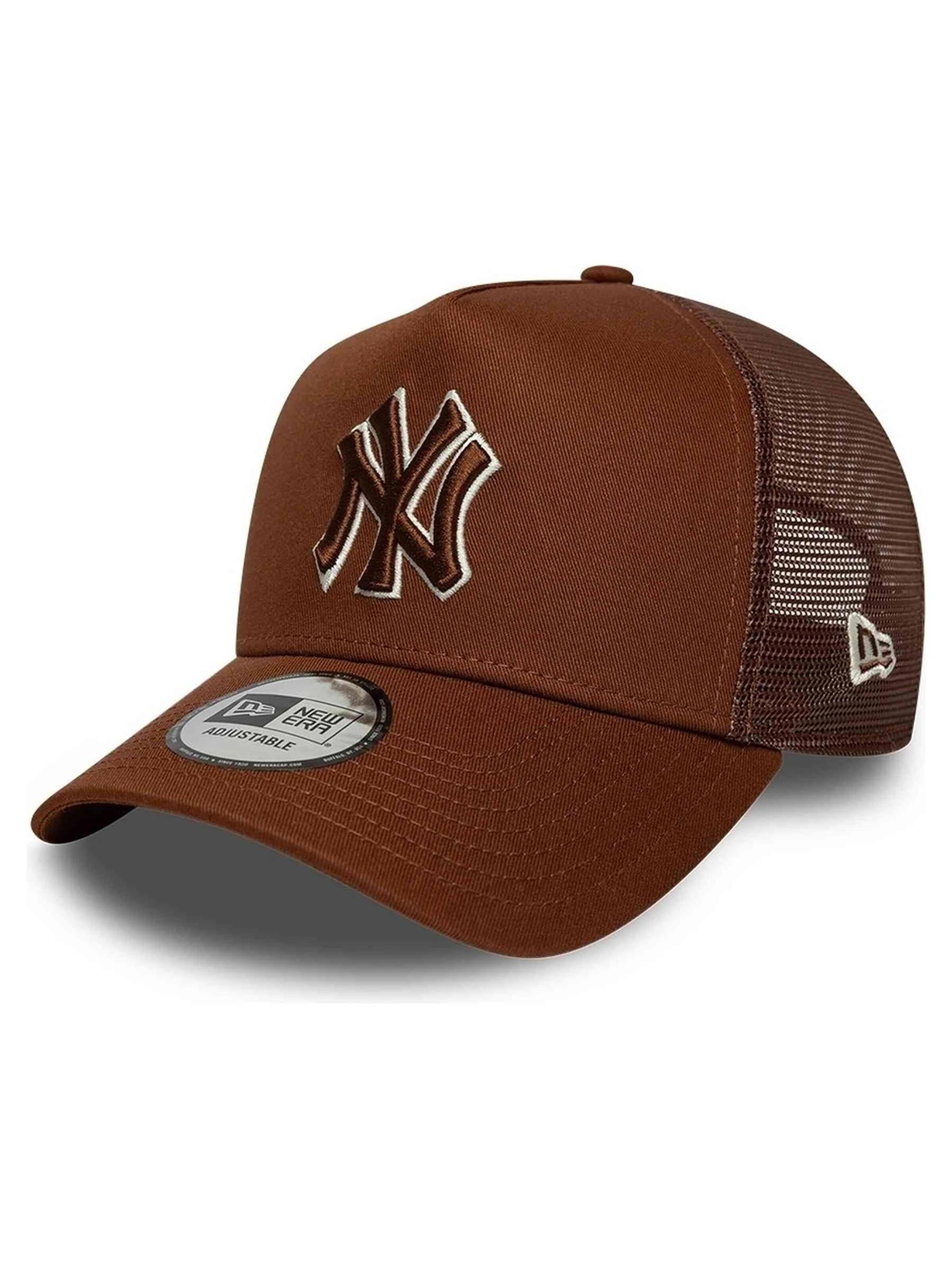 NEW ERA Pet 'Gorra new era marron yankees outline ef trucker neyyan' in Bruin: voorkant
