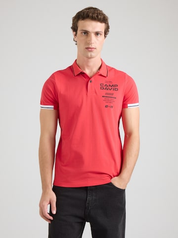 CAMP DAVID - Camiseta en rojo