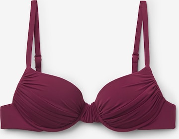 CALZEDONIA Bikinitop 'Indonesia' in Rot: Vorderseite
