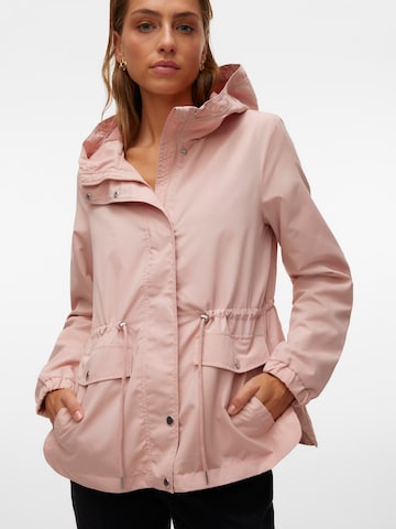 VERO MODA Between-Seasons Parka 'PAISLEY' in Pink