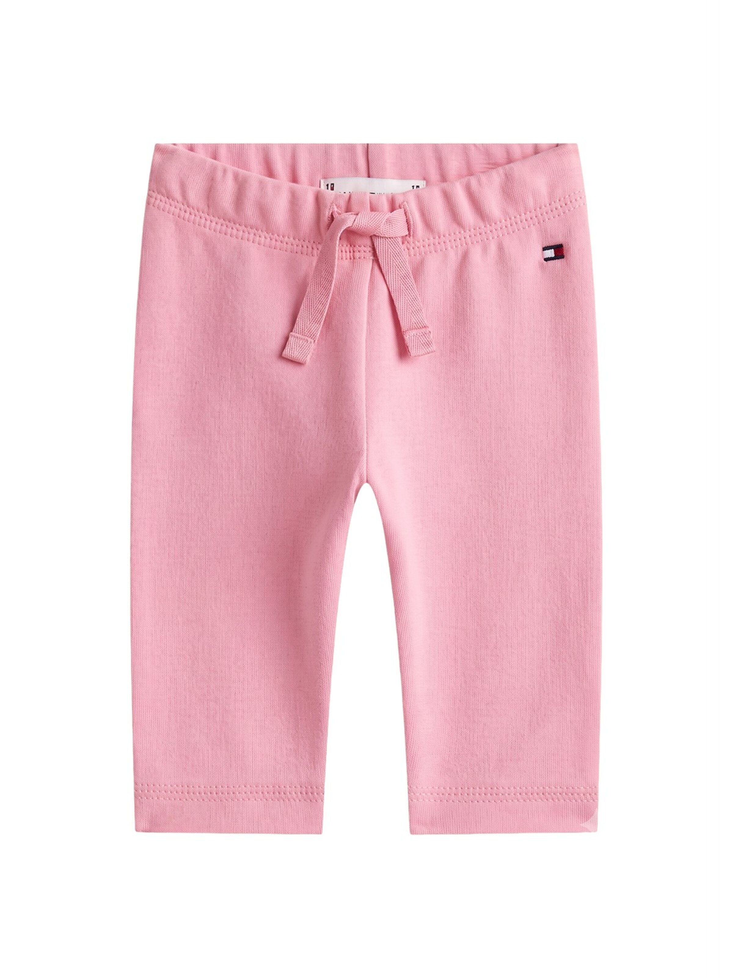 Regular Pantalon Tommy Hilfiger Kids en rose : devant