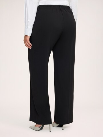 Regular Pantalon Fiorella Rubino en noir