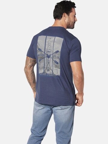 Jan Vanderstorm Shirt 'Ingefrerk' in Blue: front