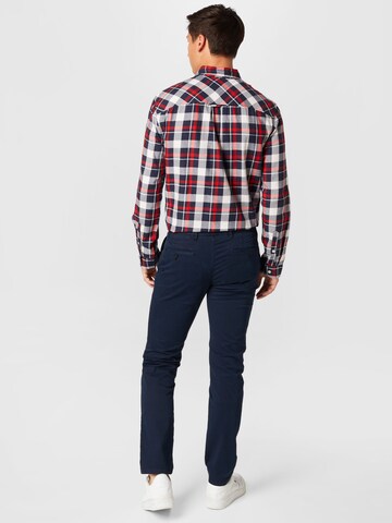 TOMMY HILFIGER Regularen Chino hlače 'Denton' | modra barva