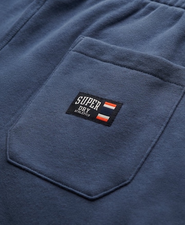 Superdry Tapered Hose in Blau