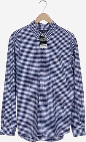 Polo Ralph Lauren Button Up Shirt in XXL in Blue: front