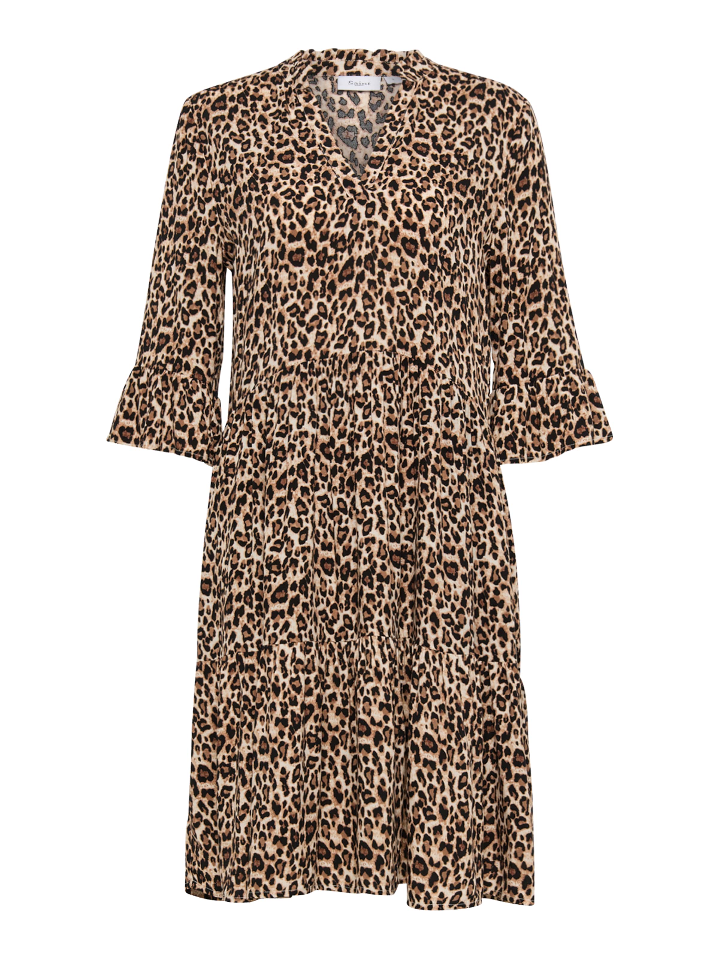 SAINT TROPEZ Dress 'EdaSZ' in Brown: front
