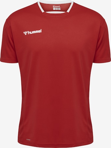 Hummel Functioneel shirt 'Authentic' in Rood: voorkant