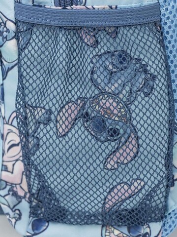 Sac à dos 'Kinder-Rucksack mit "Free Time"-Aufdruck – Stitch' DISNEY en bleu