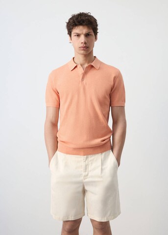 MANGO MAN Sweater 'Andrew' in Orange: front