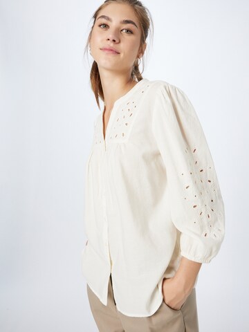 Maison 123 Bluse 'CHLOE' in Beige